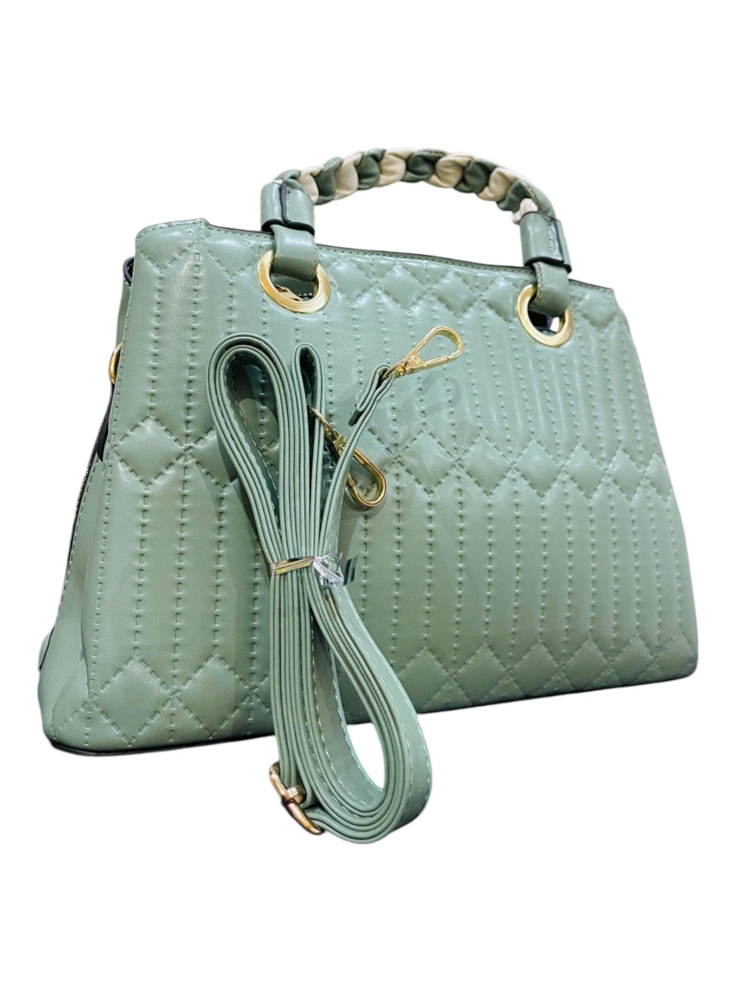 Two tone Ladies Hand Bag