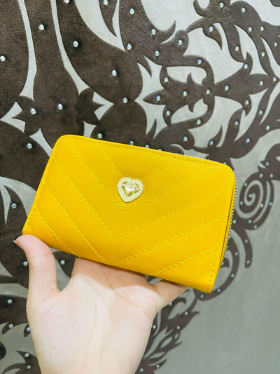 Mini trendy double folder handy bag or card holder