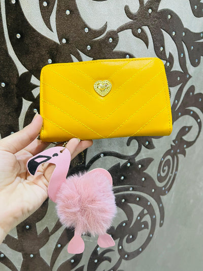 Mini trendy double folder handy bag or card holder