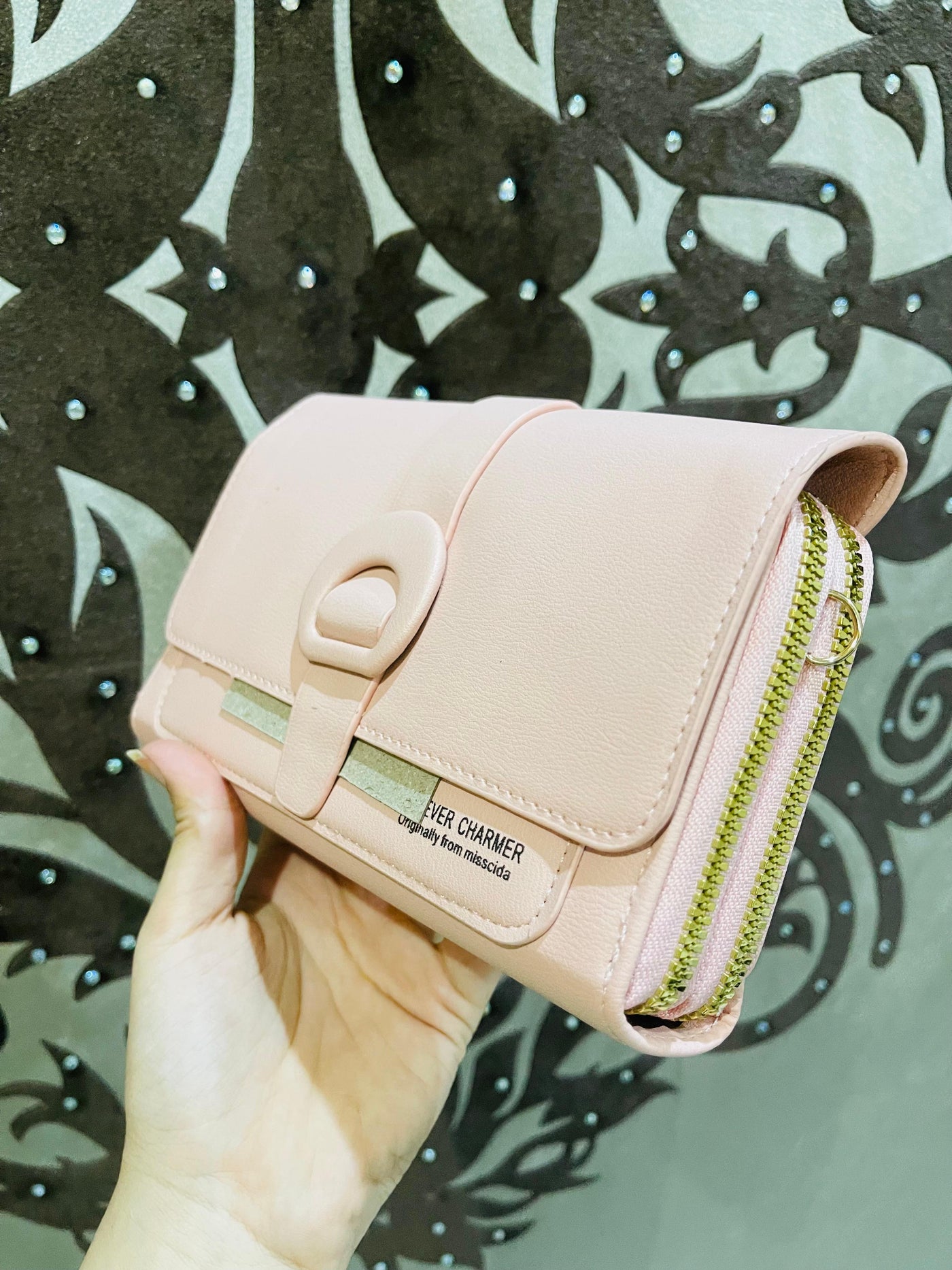 Light Pink Hand wallet bags