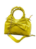 Ladies Yellow Hand Bag
