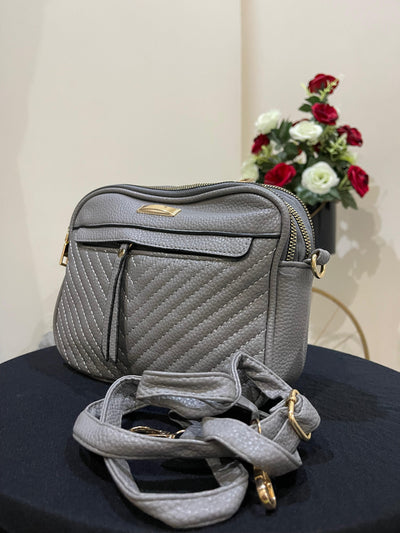 Shoulder Trendy Bag With Front Zip