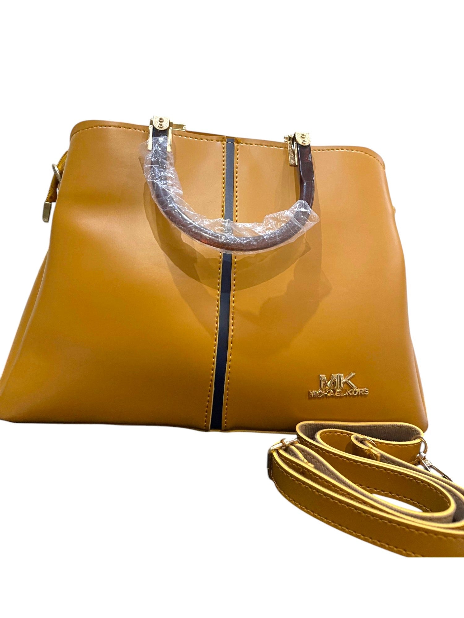 Ladies Hand Bag Mustard Luxury Style