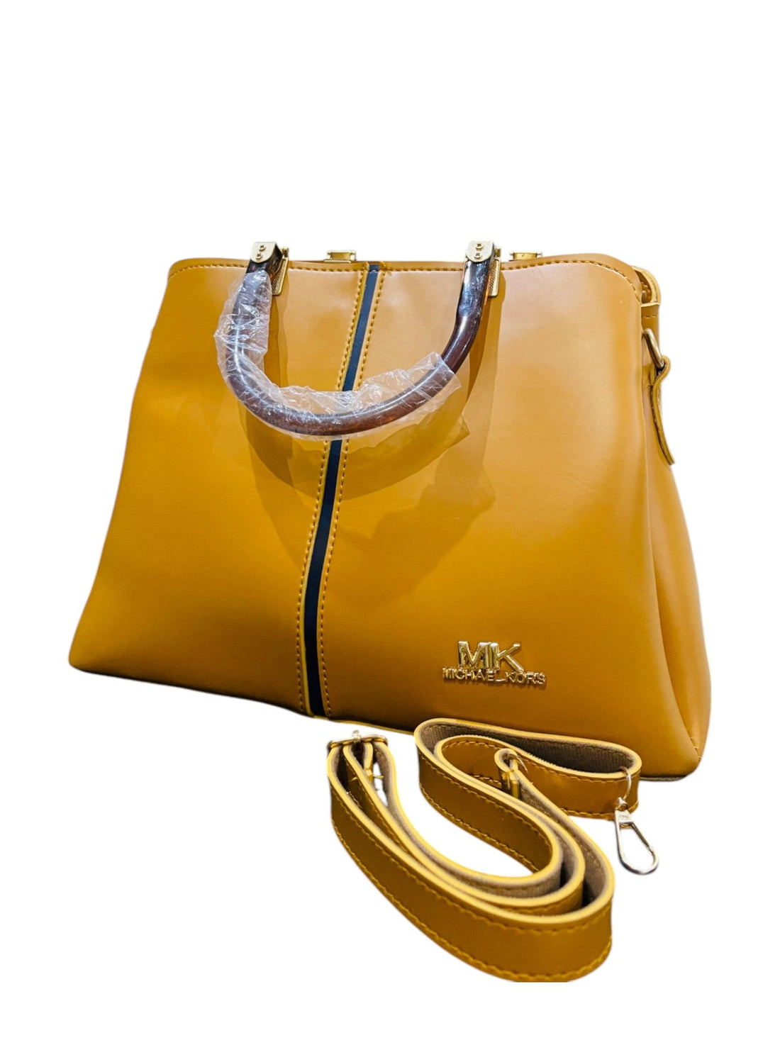 Ladies Hand Bag Mustard Luxury Style