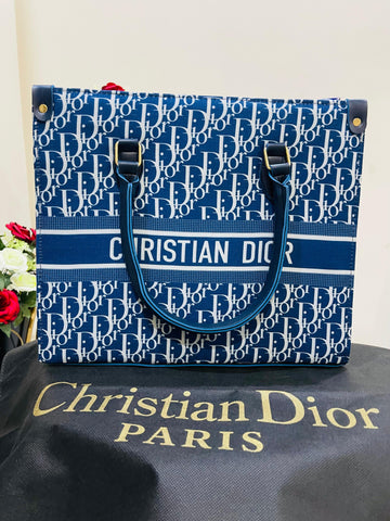 Christian Dior Women’s Blue Tote Bag
