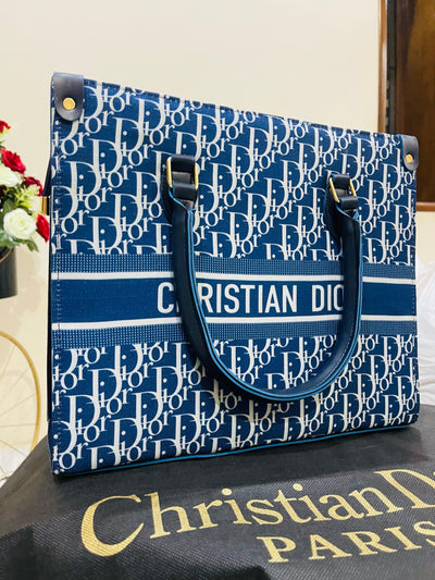 Christian Dior Women’s Blue Tote Bag