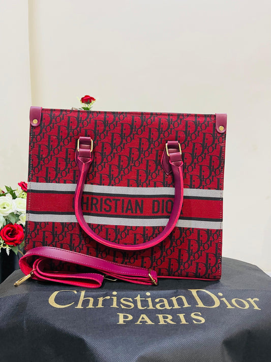 Ladies luxury Red Tote Bag