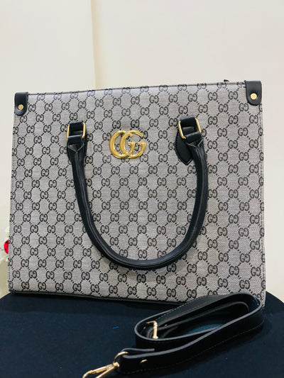 Women’s White Tote Bag