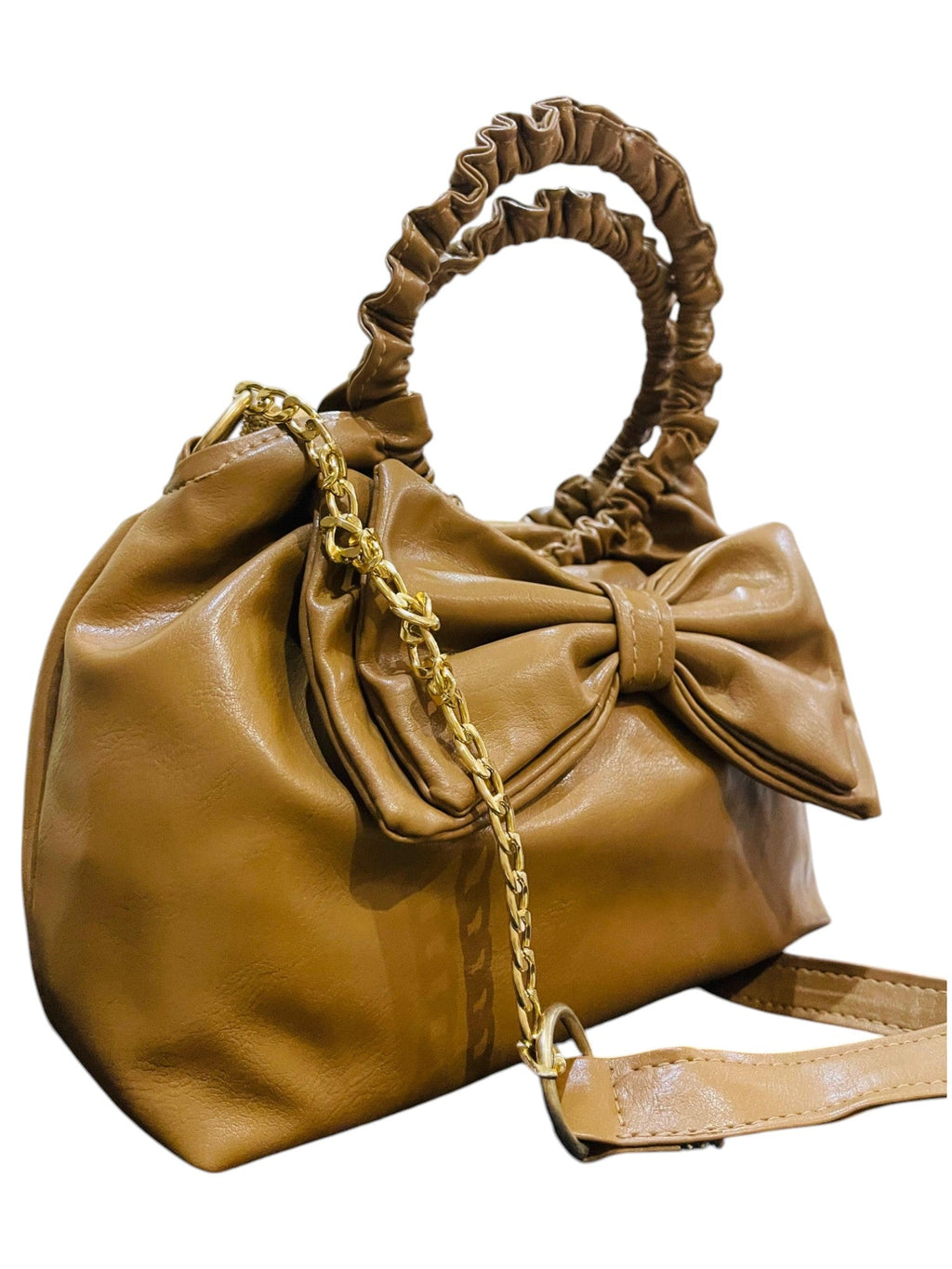 Brown Ladies Hand Bag