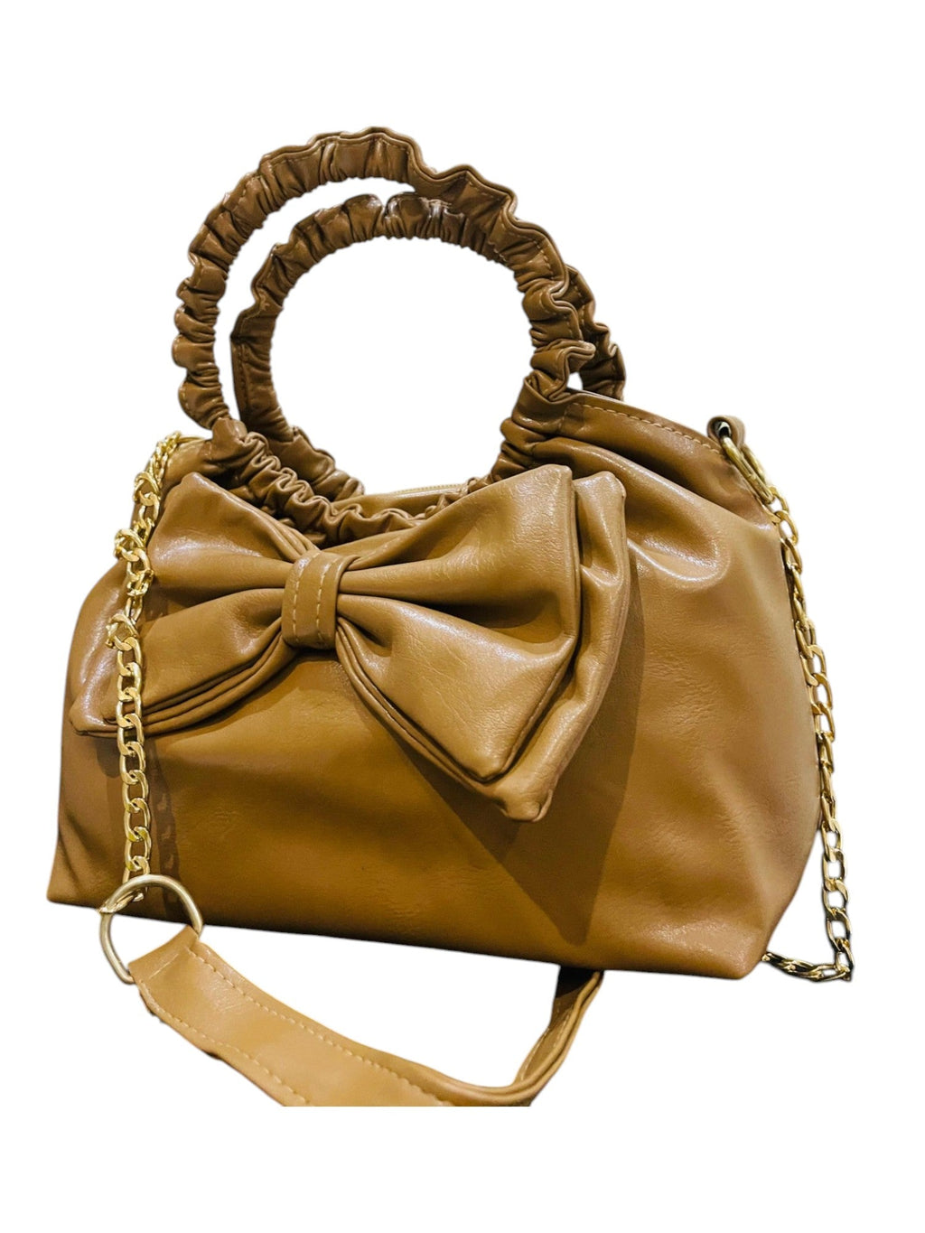 Brown Ladies Hand Bag