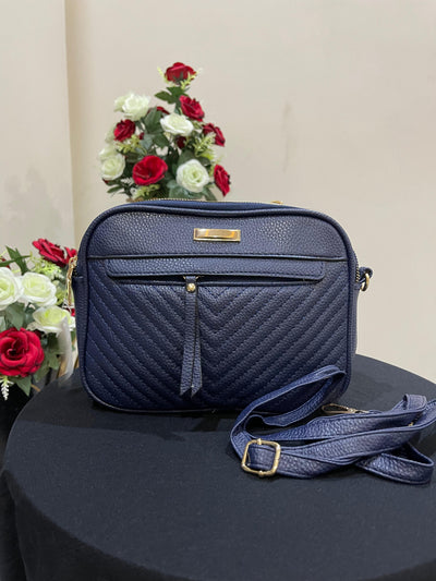 Shoulder Trendy Bag With Front Zip