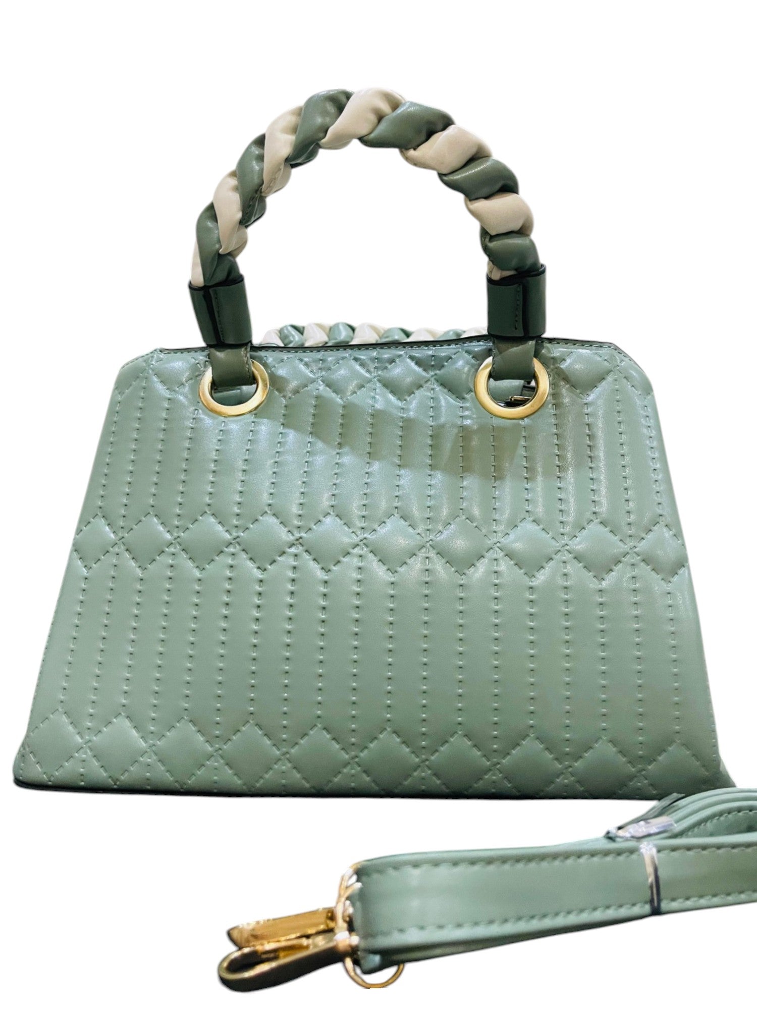 Two tone Ladies Hand Bag