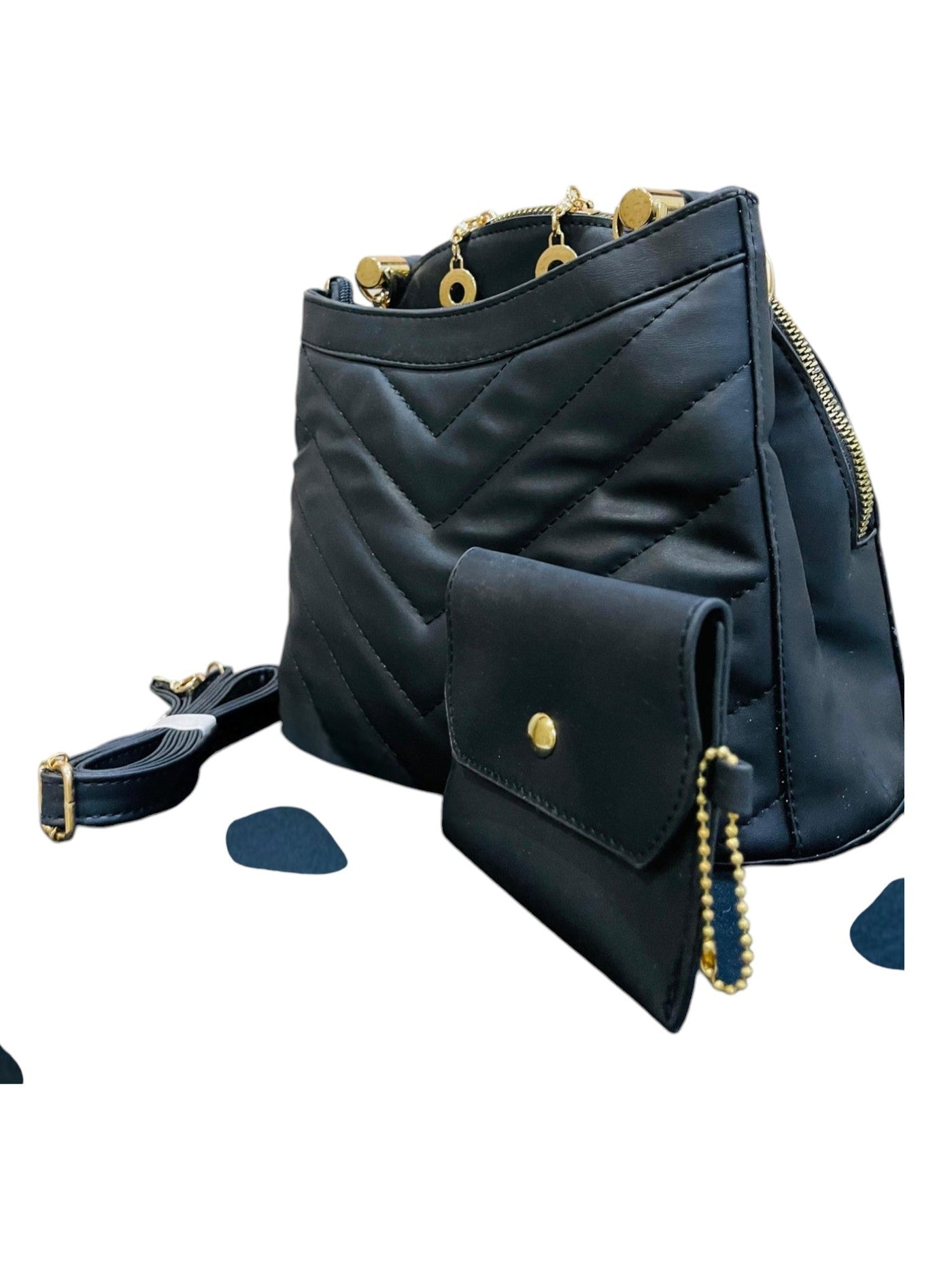 Two pieces hand bag