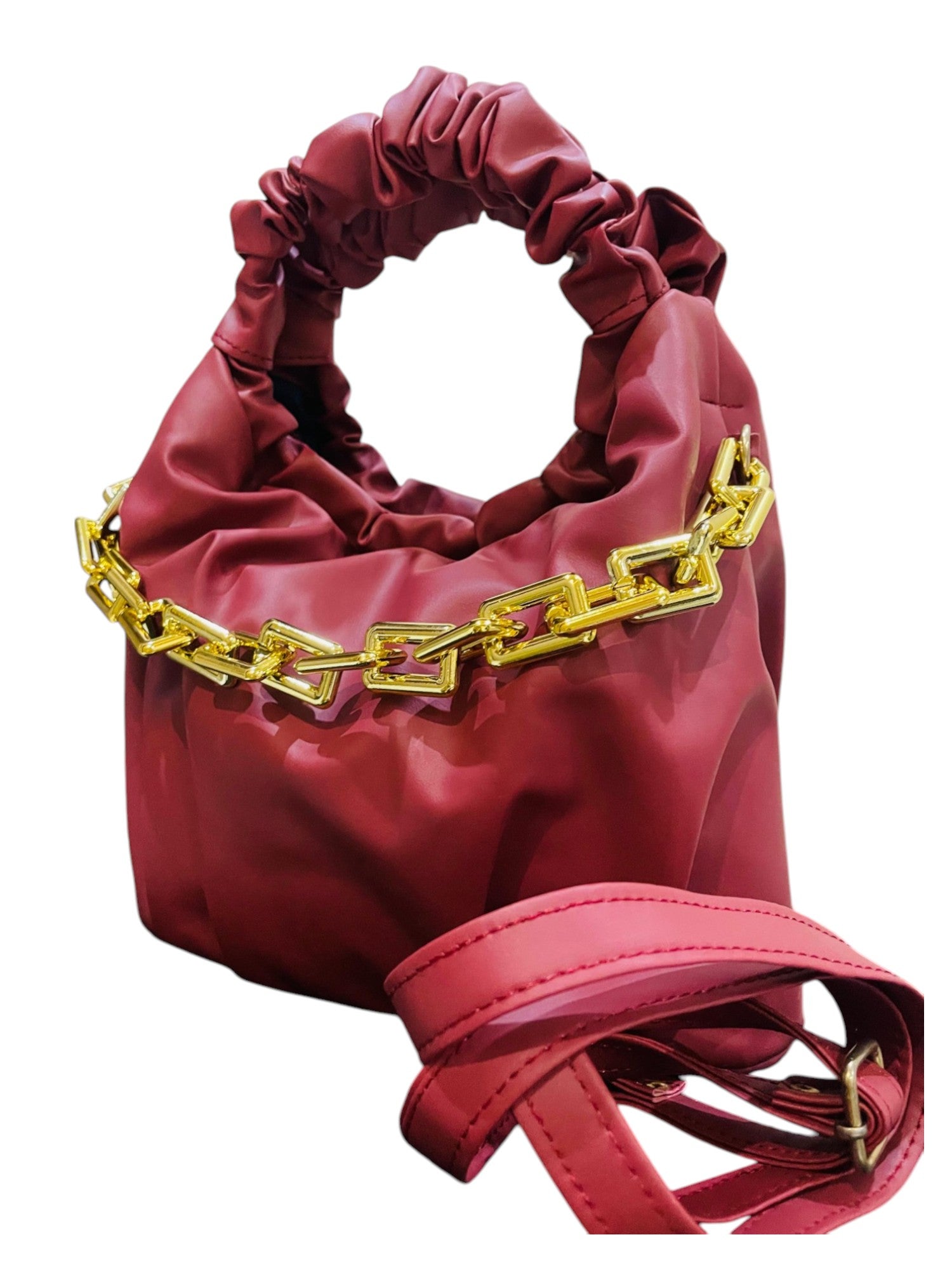 Unique Chain Style Ladies Hand Bag
