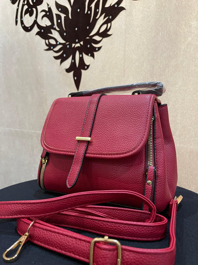 luxury leather hand bag