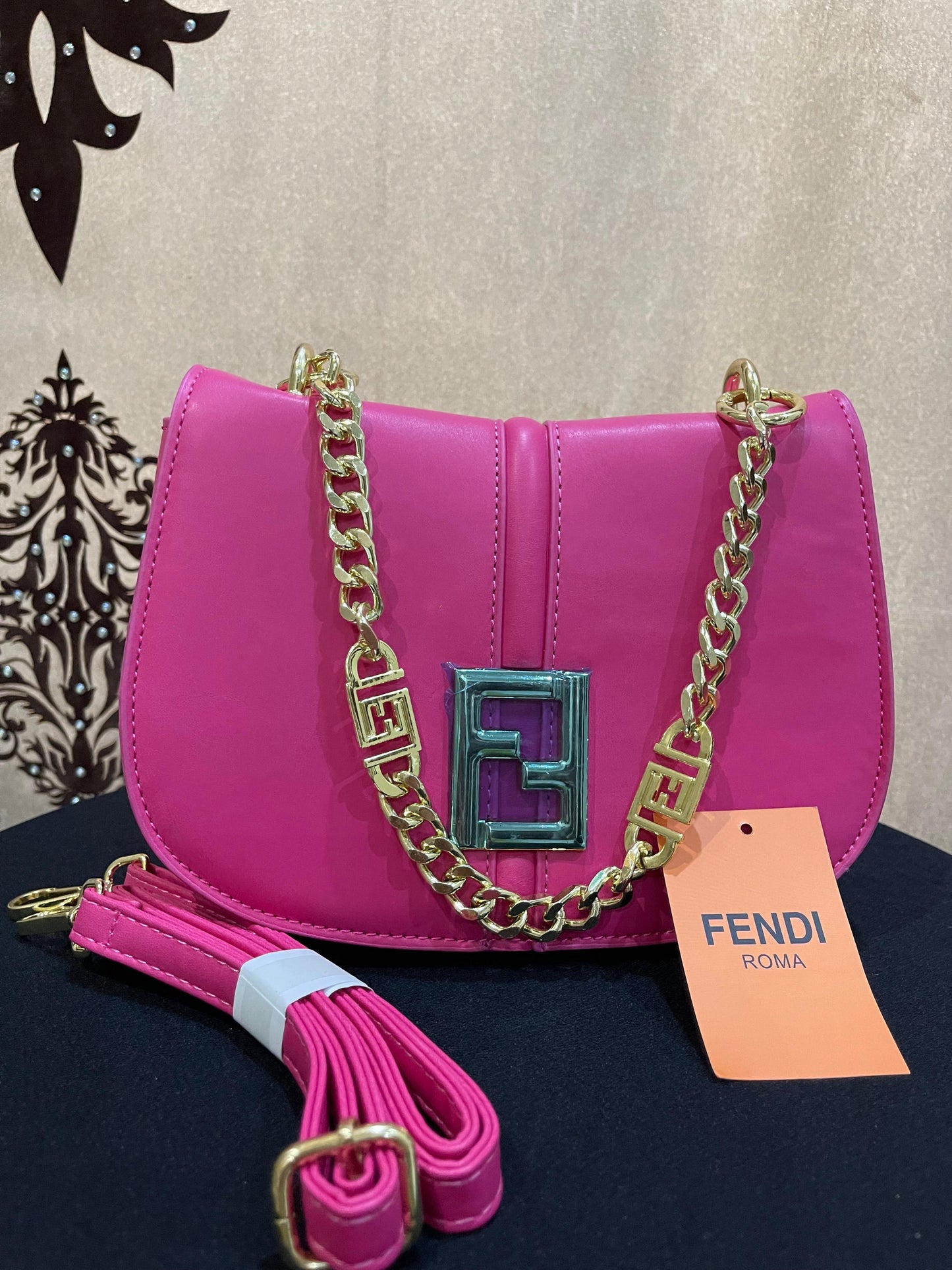 Pink FENDI Hand Bag Master copy