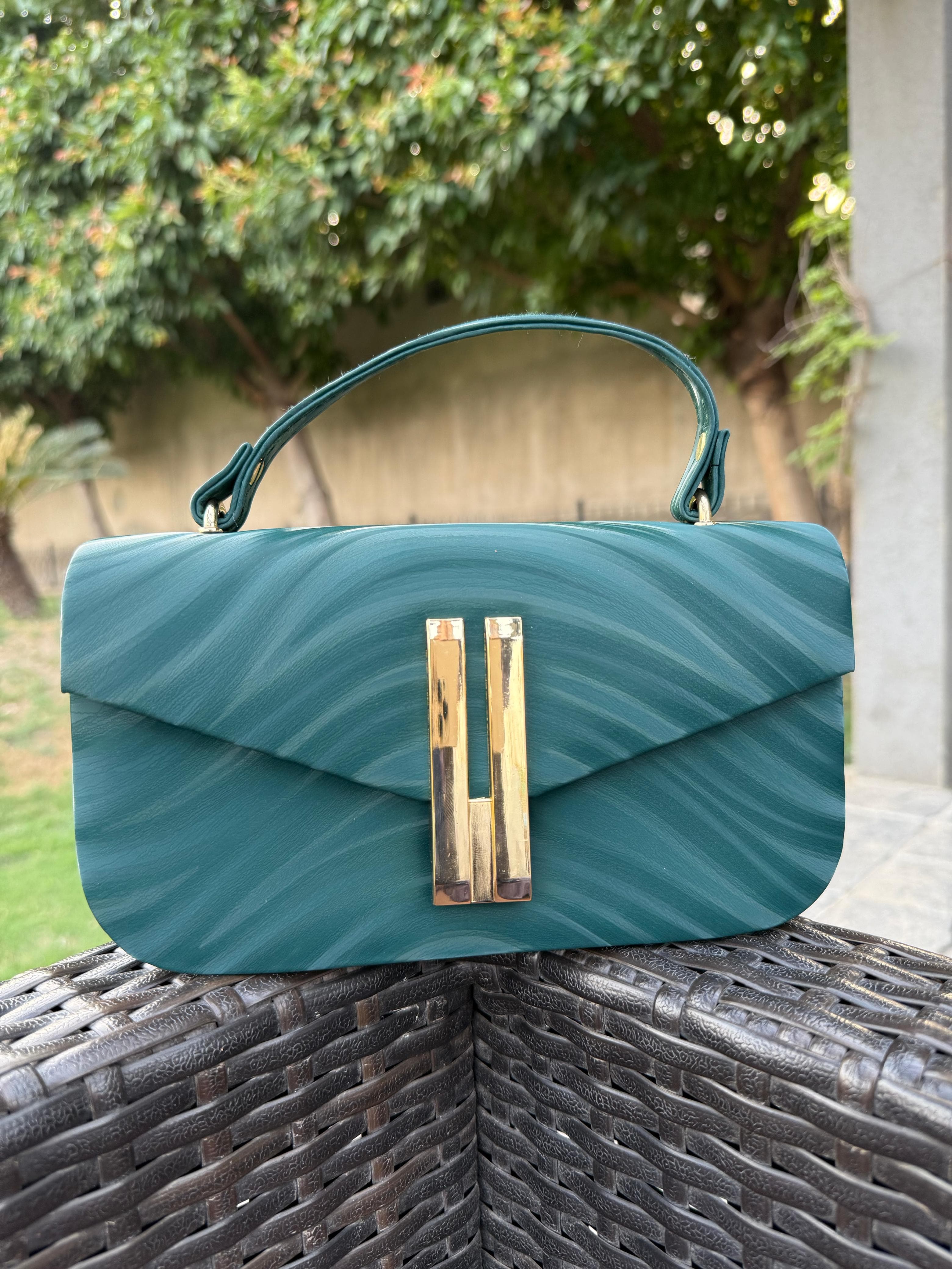Dark Green Handbag
