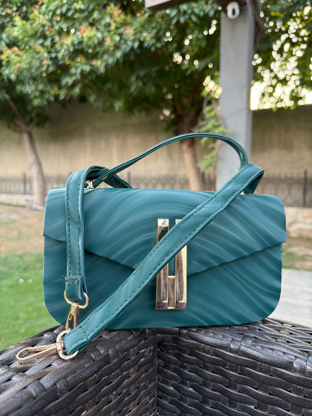 Dark Green Handbag