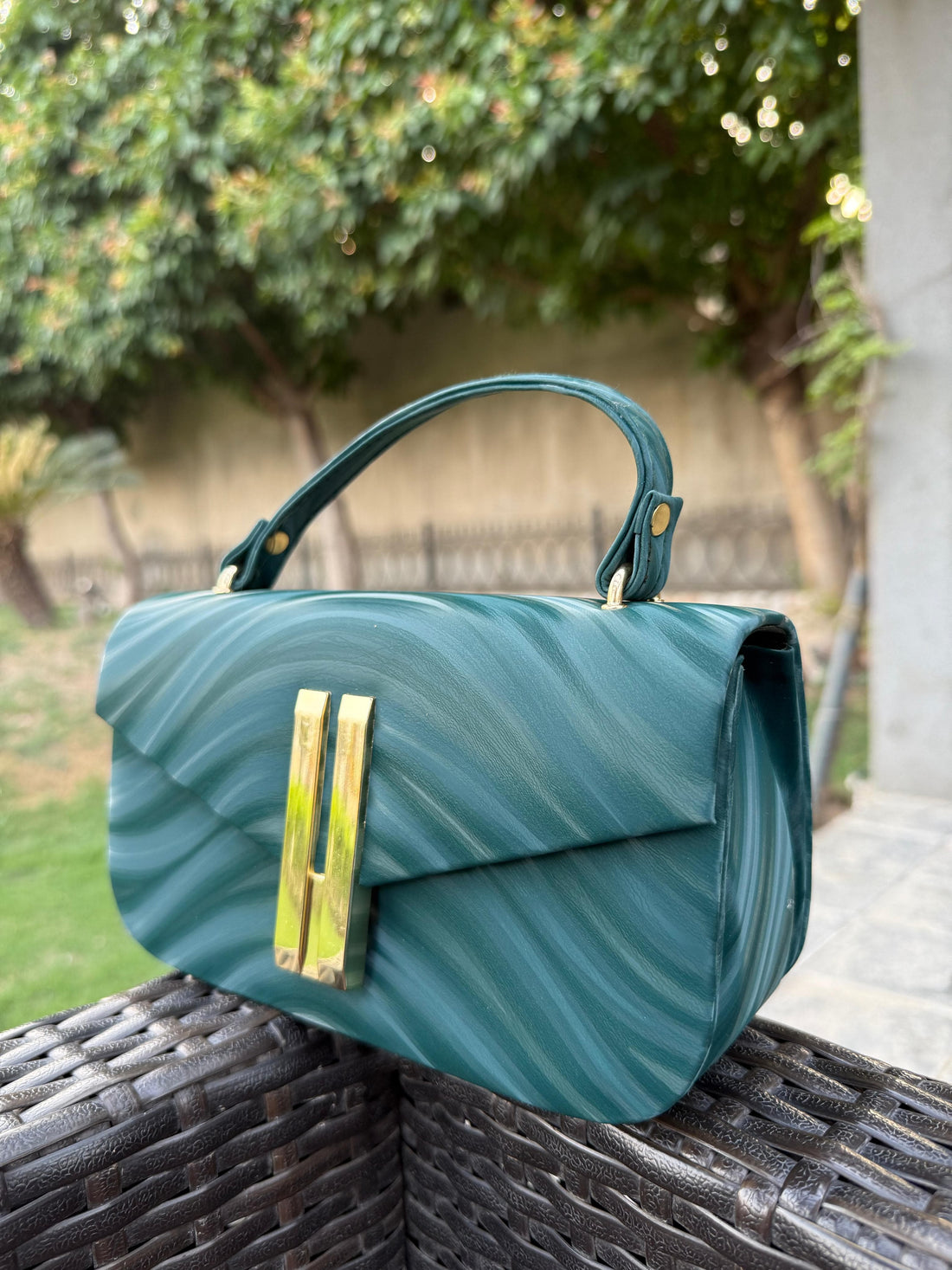Dark Green Handbag