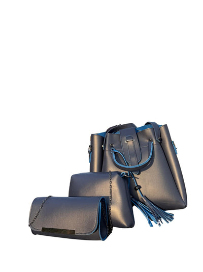 Leather 3ps Handbag
